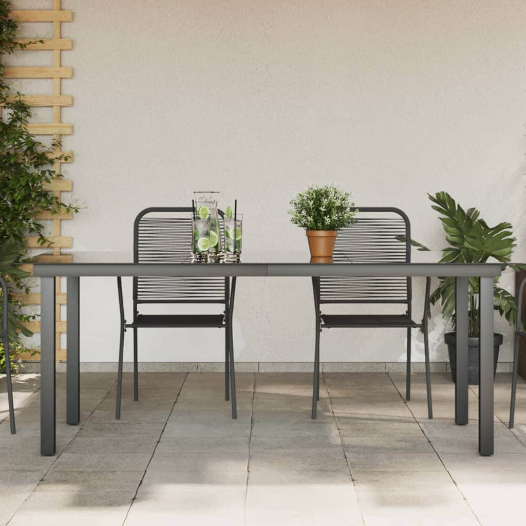 Garden Table Aluminium and Glass - Simple deals