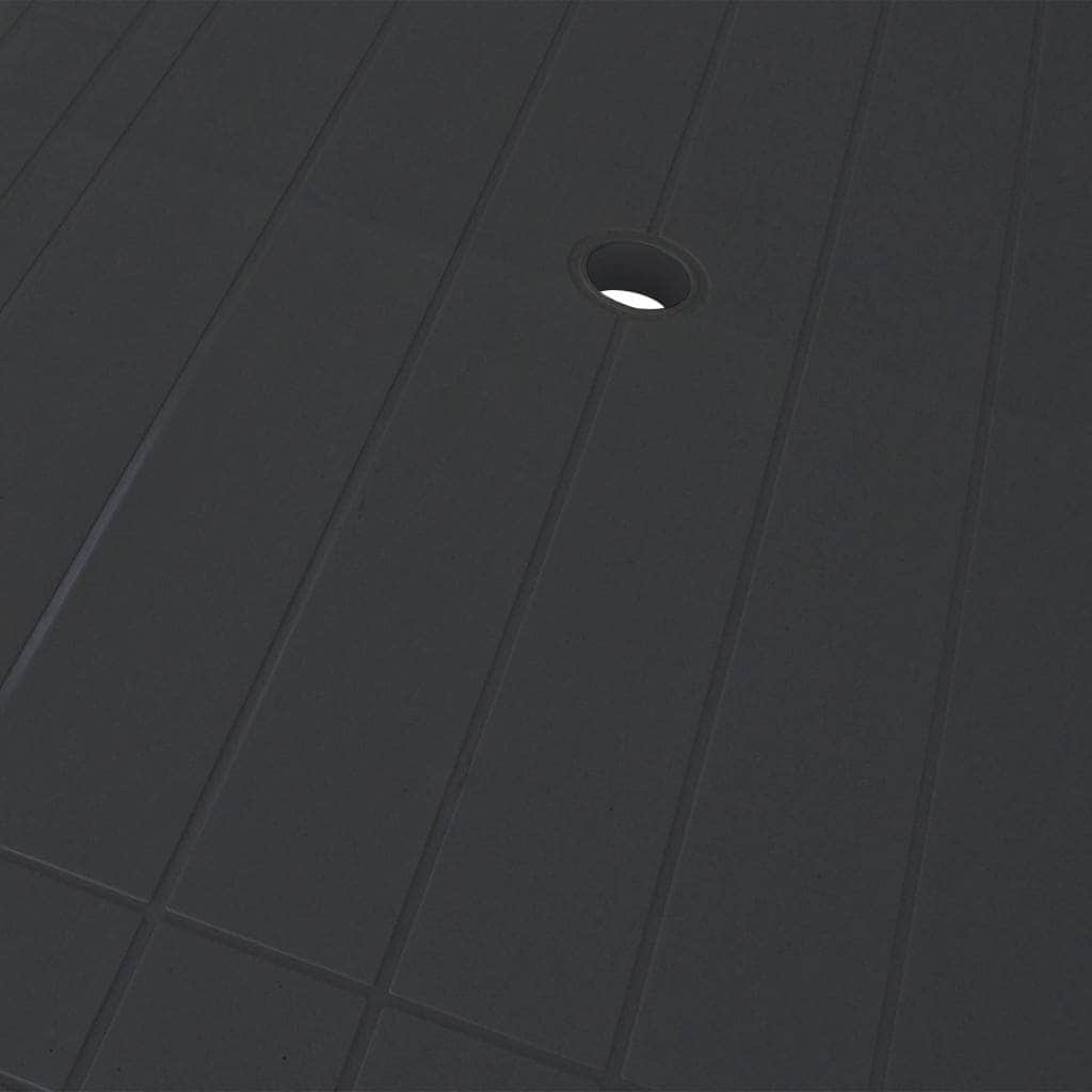 Garden Table Anthracite  plastic