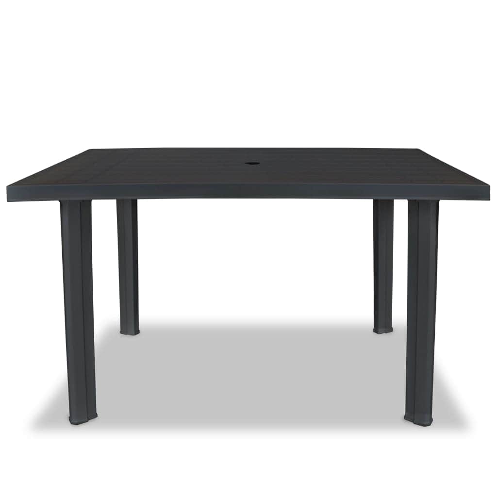 Garden Table Anthracite plastic - Simple deals