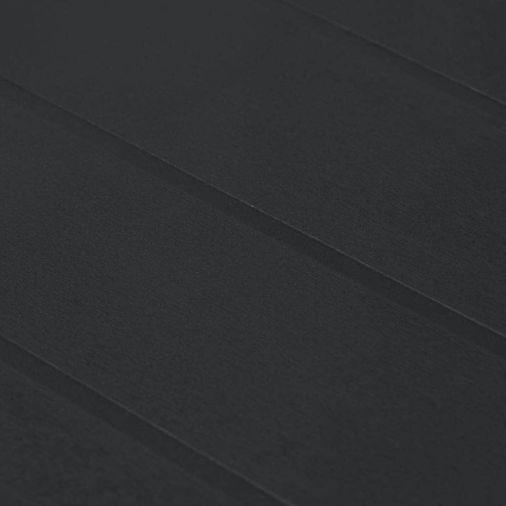 Garden Table Anthracite  Plastic Rattan Look