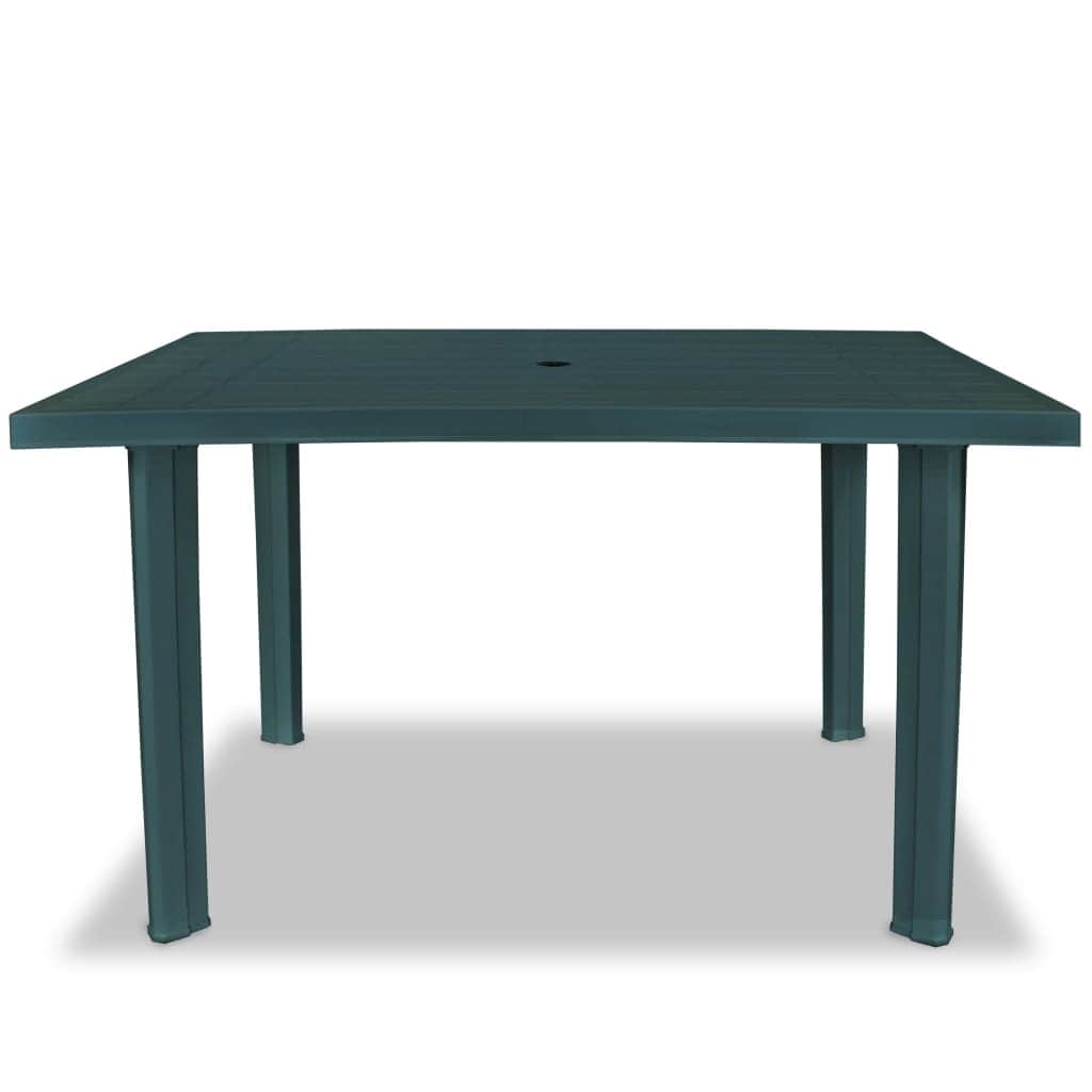 Garden Table Green Plastic - Simple deals