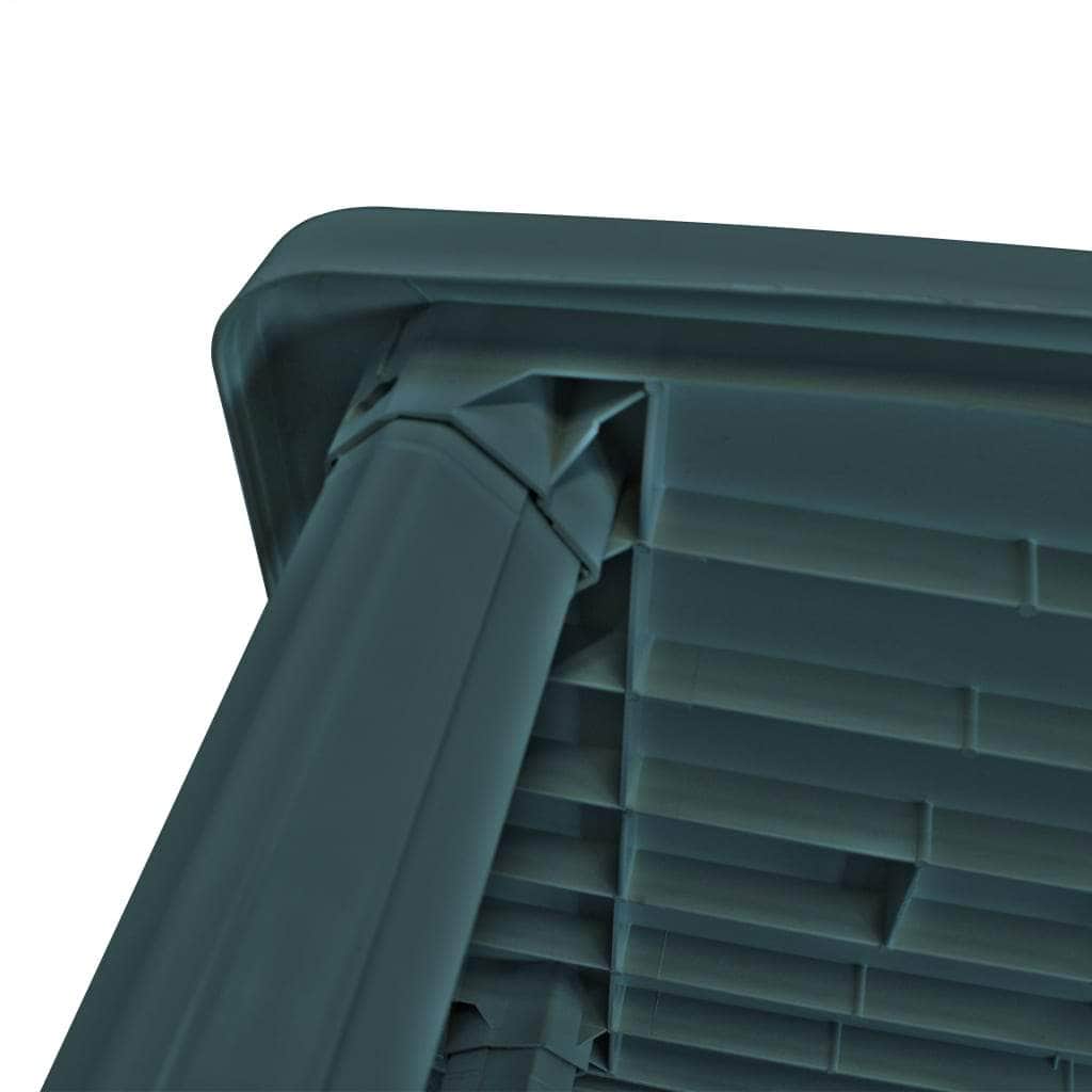 Garden Table Green  Plastic