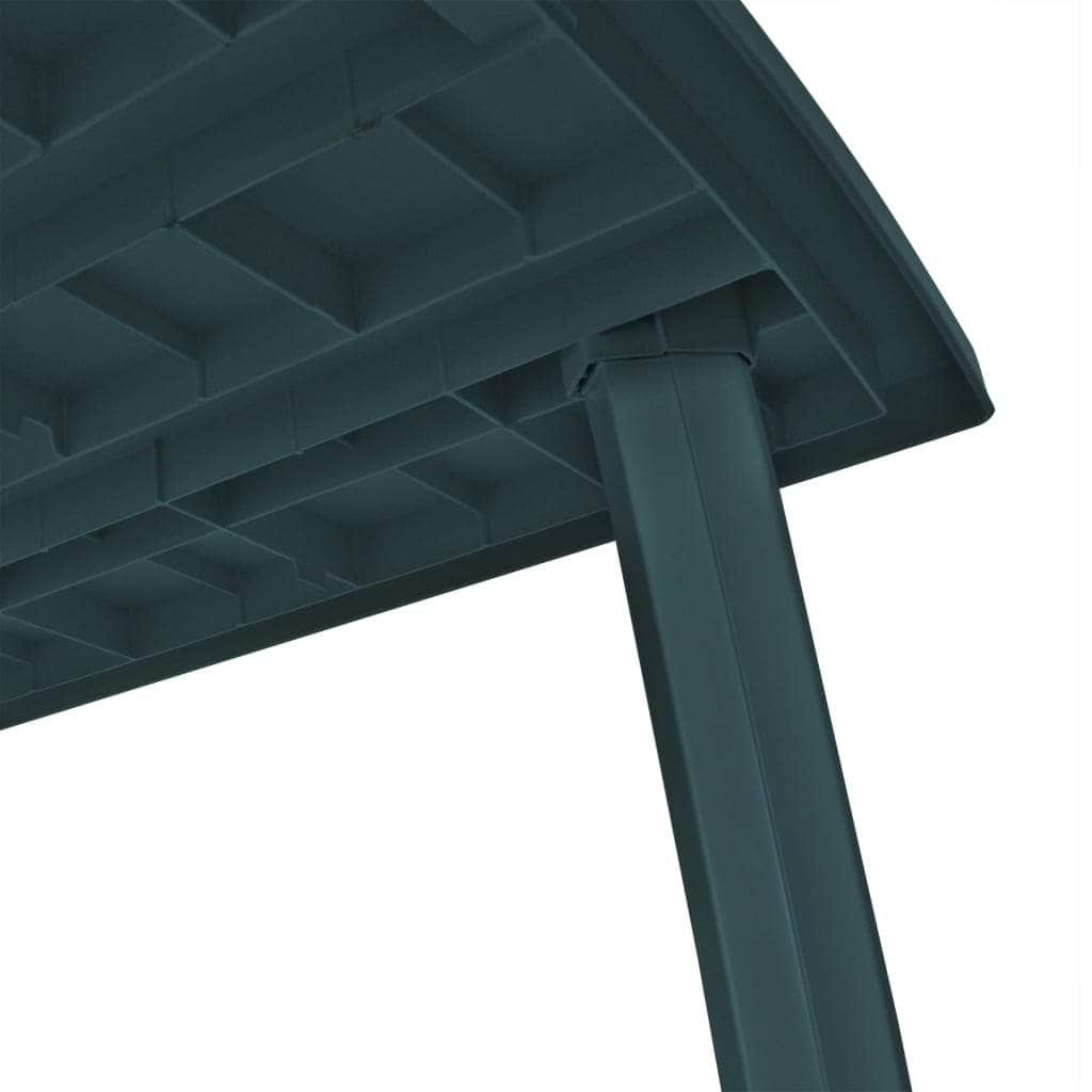 Garden Table Green, Plastic