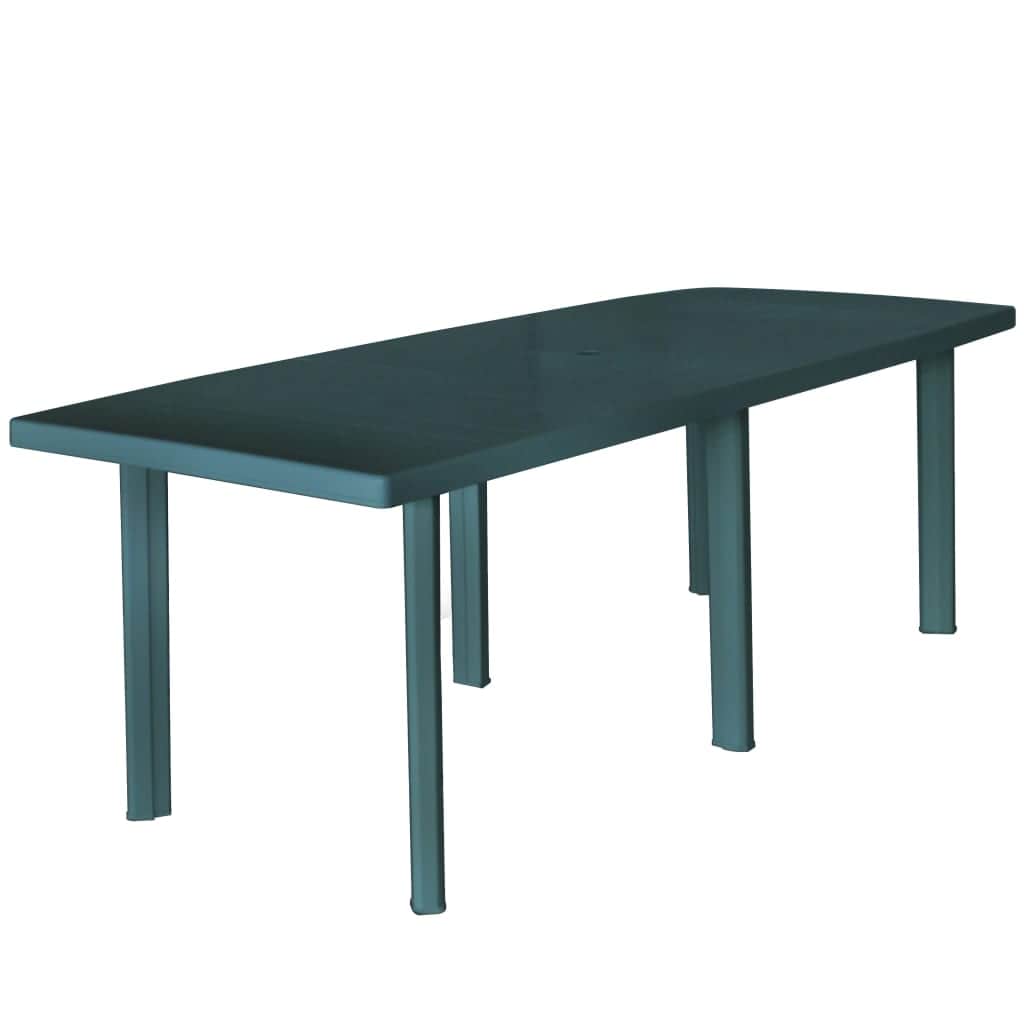 Garden Table Green, Plastic - Simple deals
