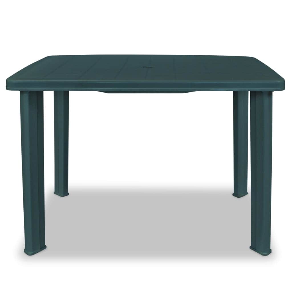 Garden Table Green Plastic - Simple deals