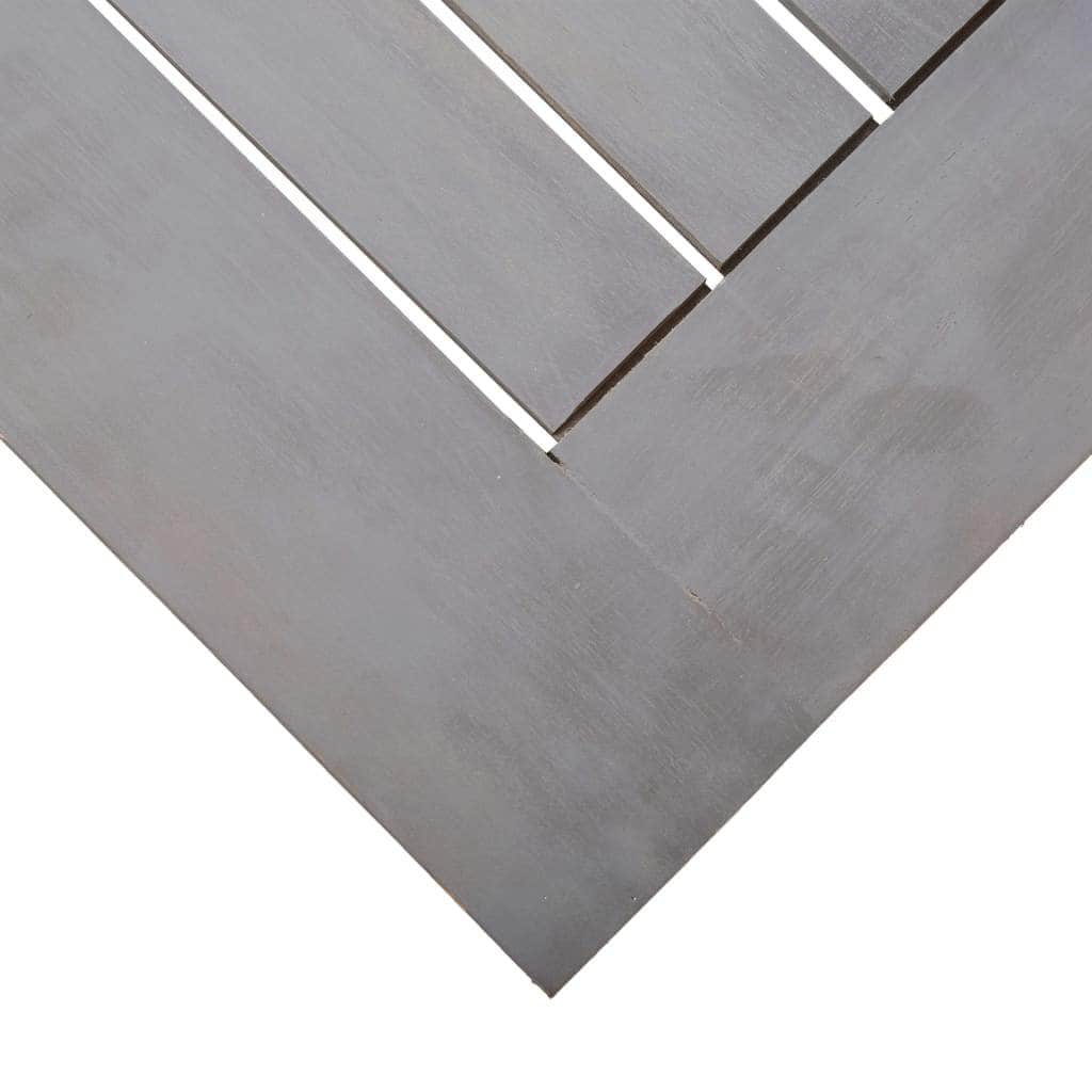 Outdoor Tables - Garden Table Grey Wash Solid Acacia Wood