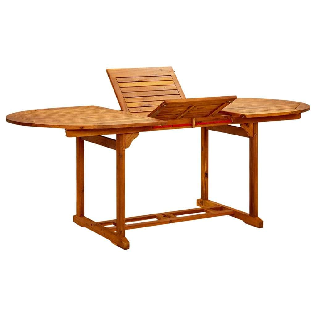 Garden Table Solid Acacia Wood - Simple deals