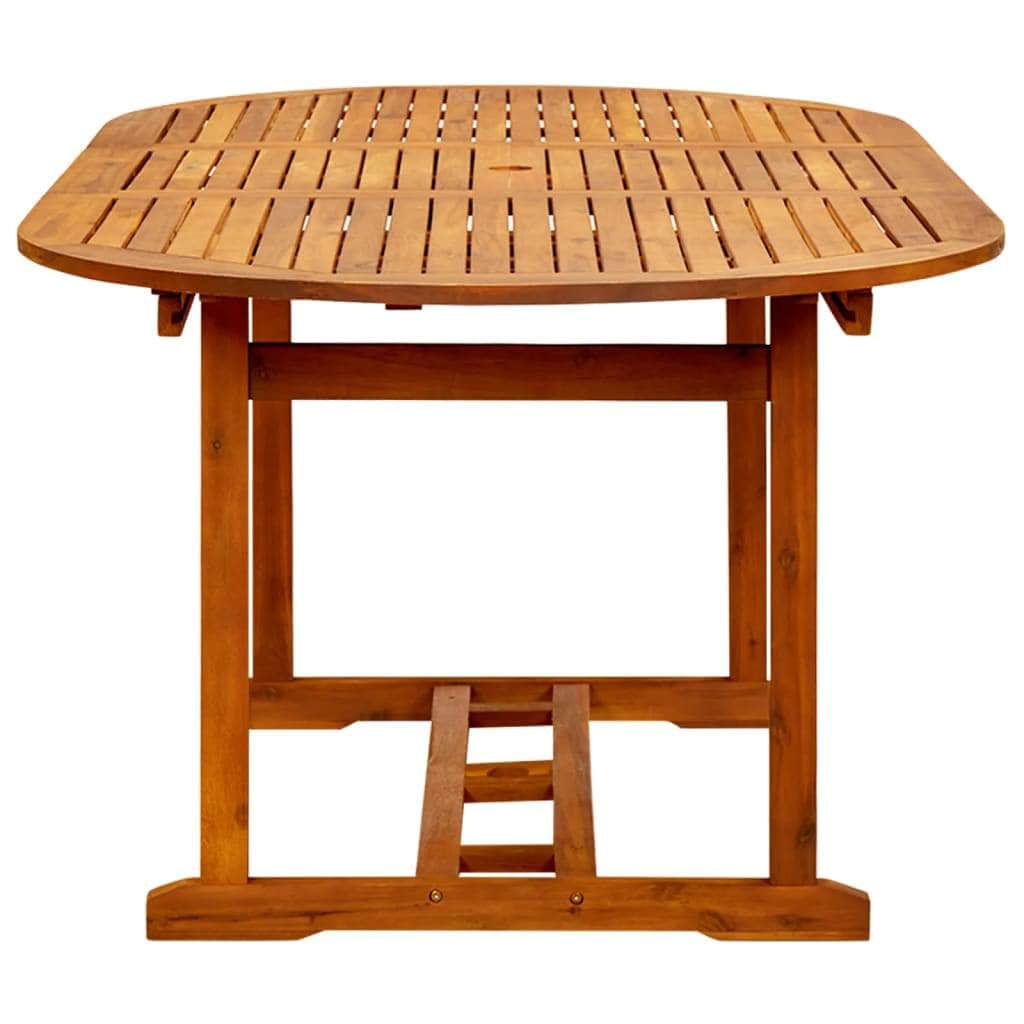 Garden Table Solid Acacia Wood - Simple deals