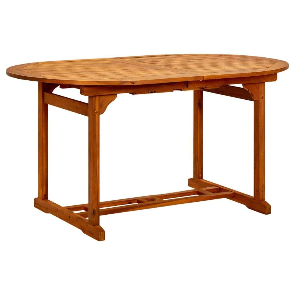 Garden Table Solid Acacia Wood - Simple deals
