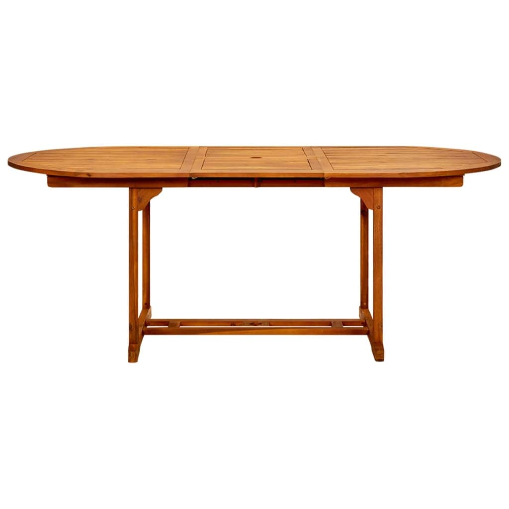 Garden Table Solid Acacia Wood - Simple deals