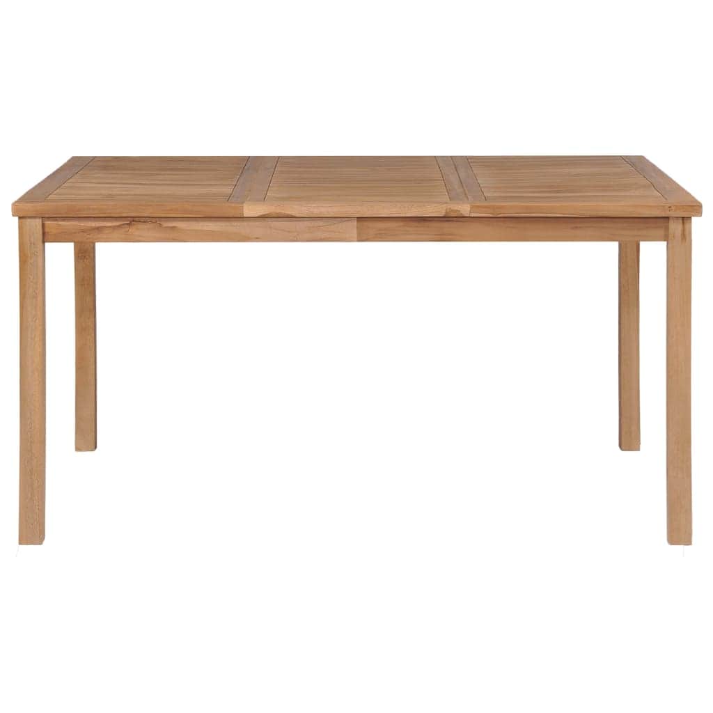 Garden Table Solid Teak Wood - Simple deals