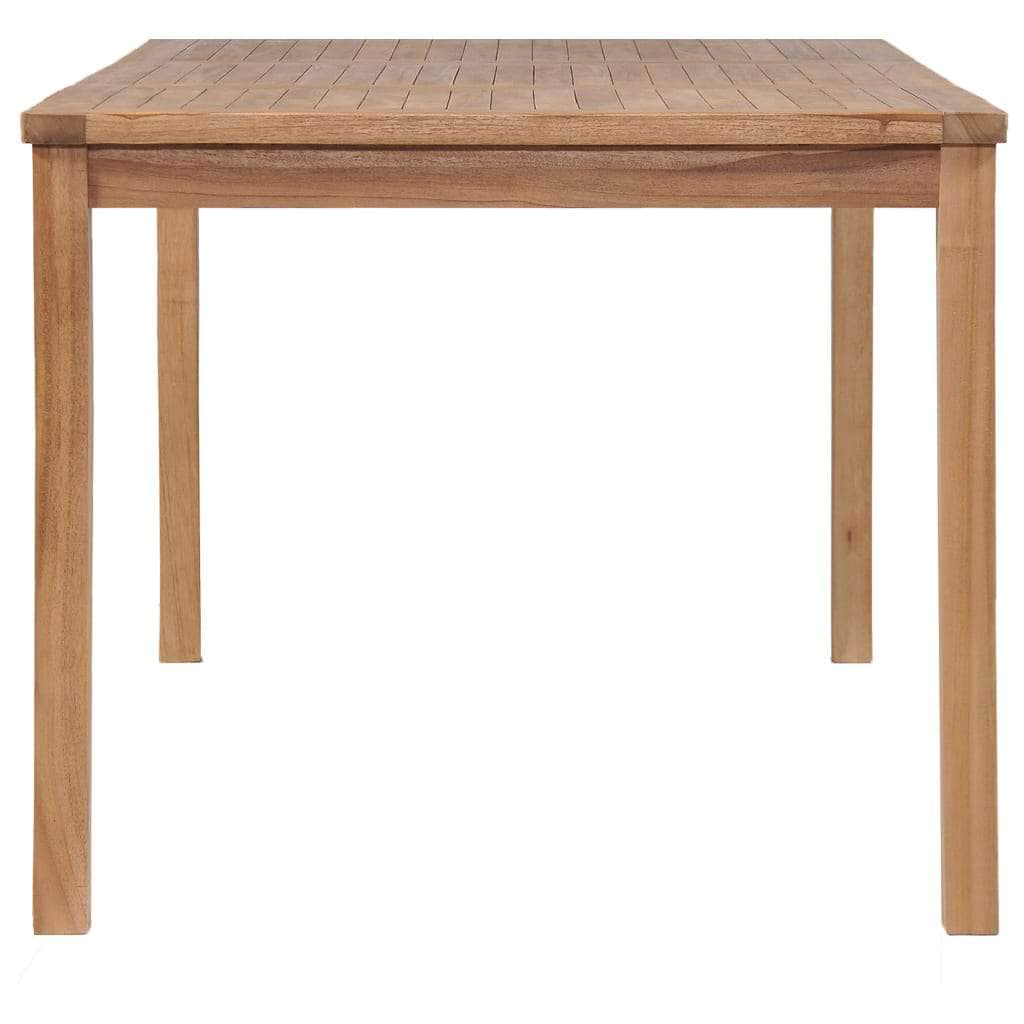 Garden Table Solid Teak Wood - Simple deals