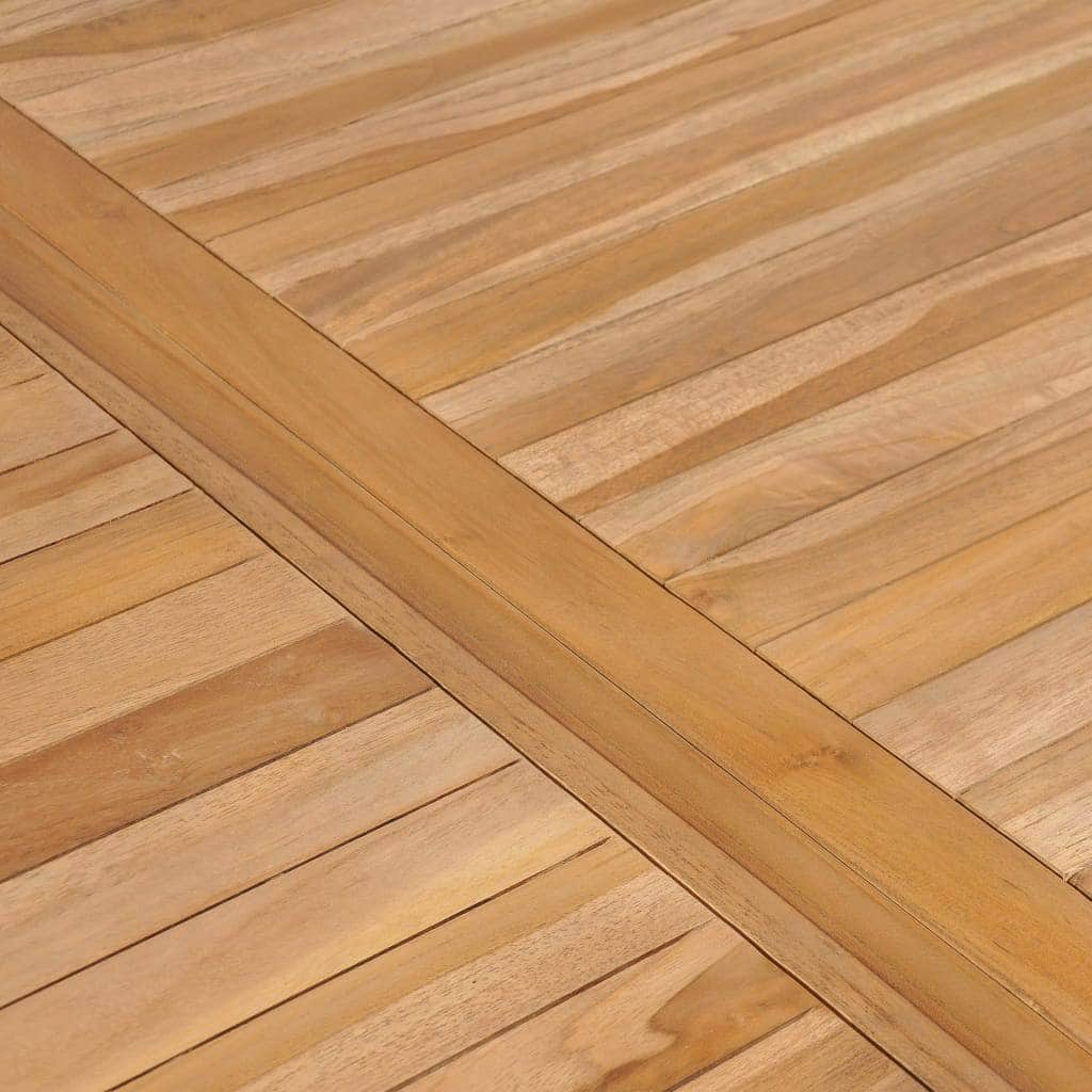 Garden Table Solid Teak Wood - Simple deals