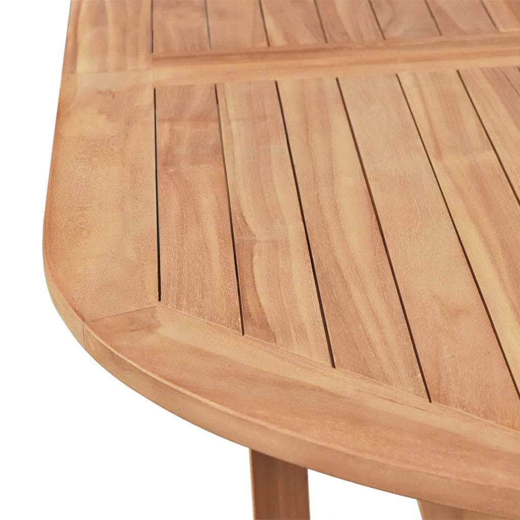 Garden Table, Solid Teak Wood - Simple deals