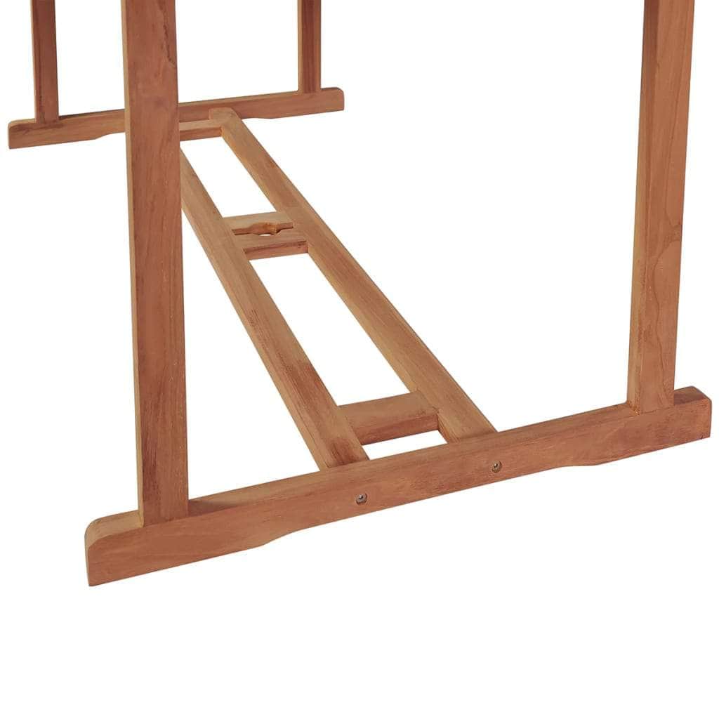Garden Table, Solid Teak Wood - Simple deals
