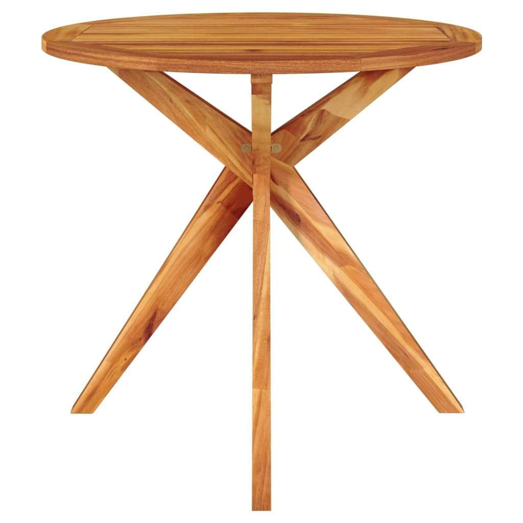 Garden Table Solid Wood Acacia