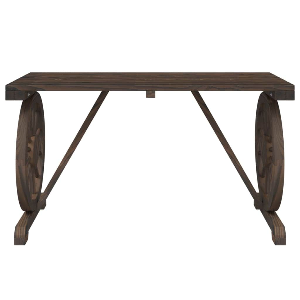 Garden Table Solid Wood Fir