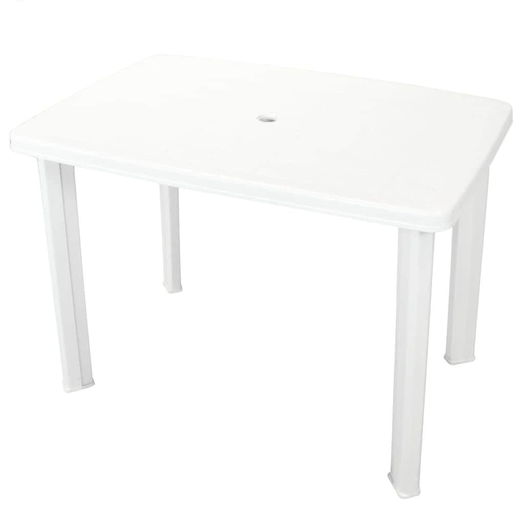 Garden Table White Plastic - Simple deals