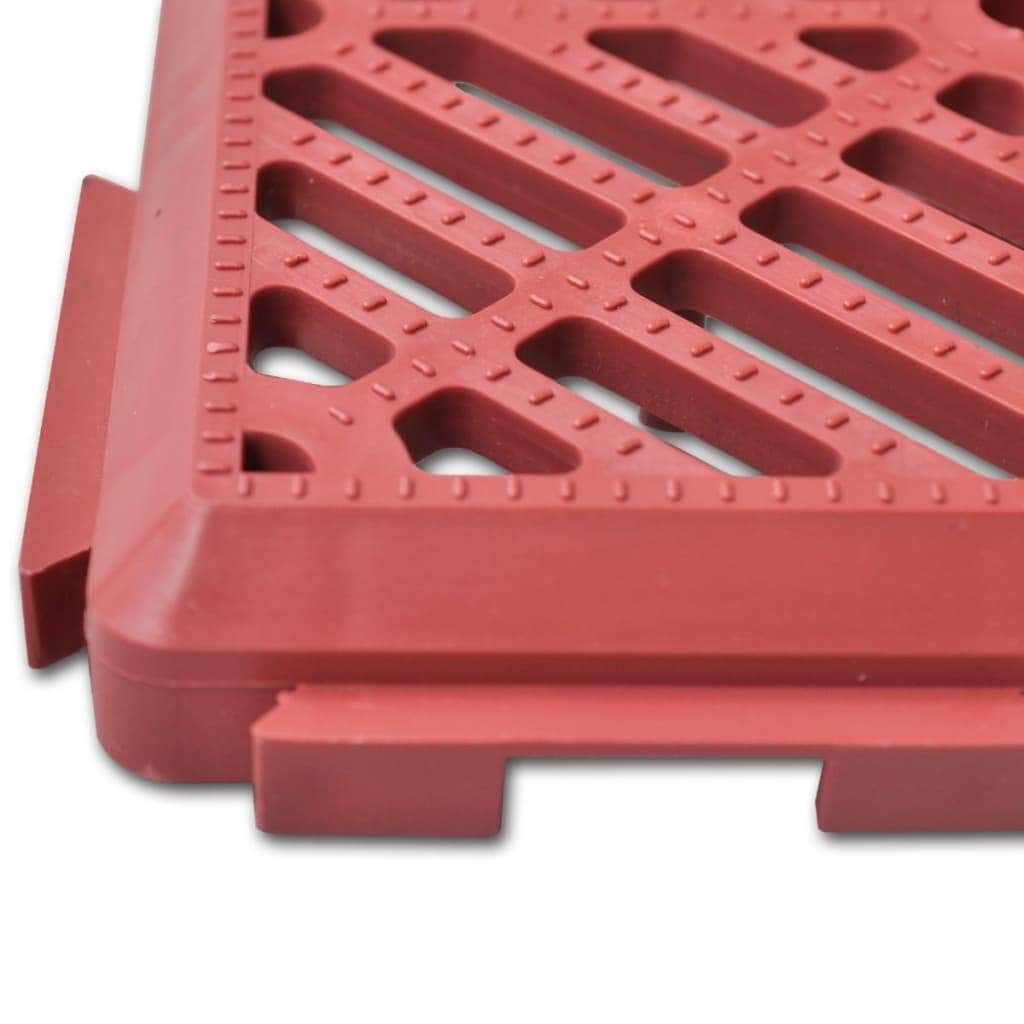 Garden Tiles Plastic Floor Tiles