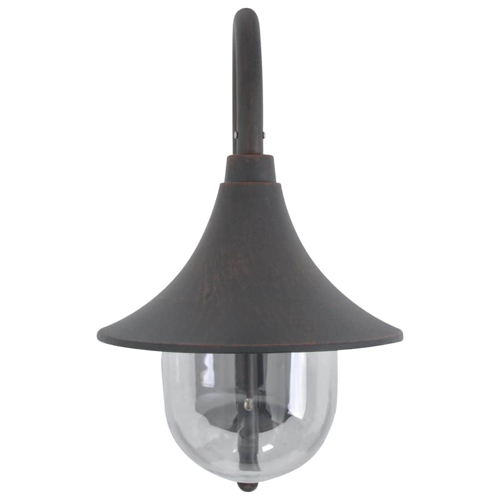 Garden Wall Lamp E27 42 cm Aluminium Bronze - Simple deals