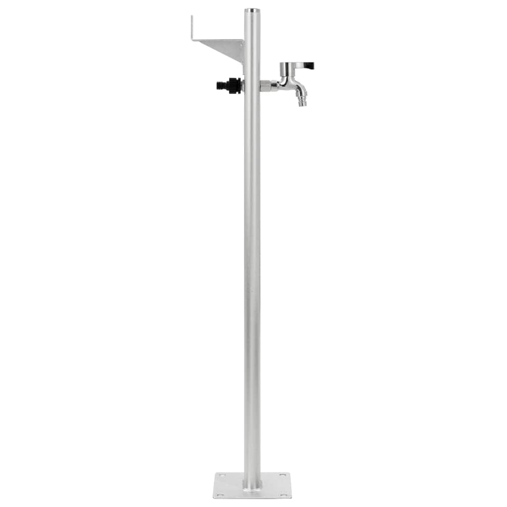 Garden Water Column Aluminium 95 cm
