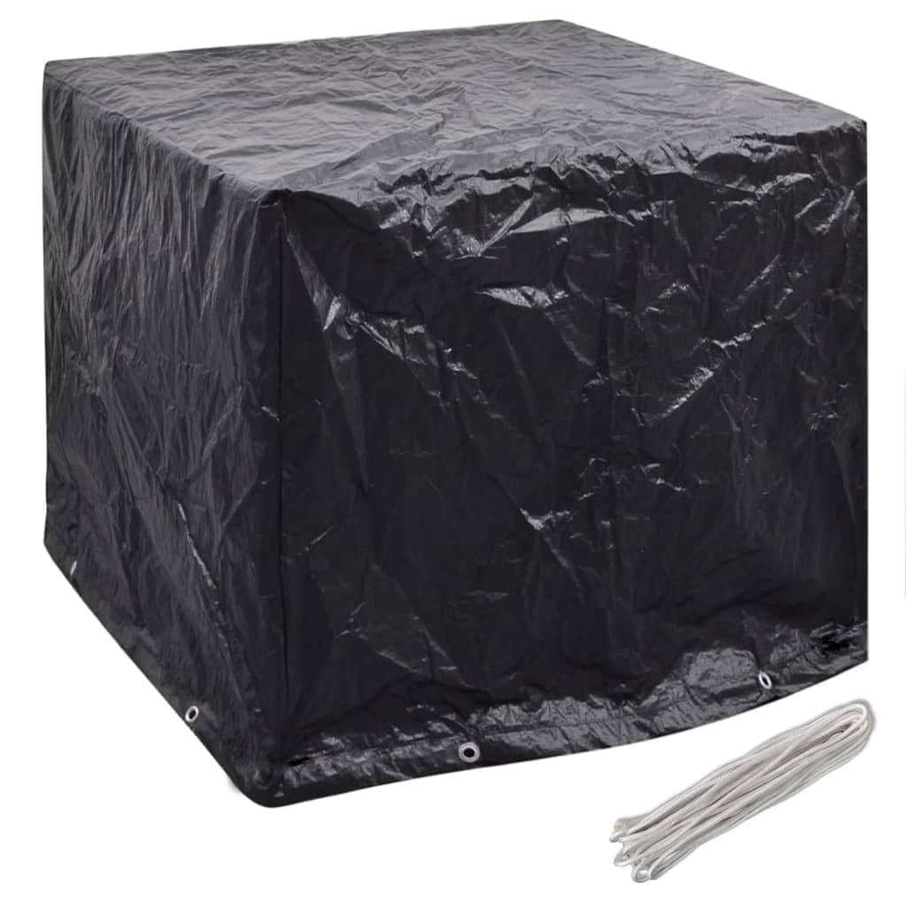 Garden Water Tank Covers 2 pcs 8 Eyelets