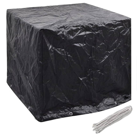 Garden Water Tank Covers 2 pcs 8 Eyelets