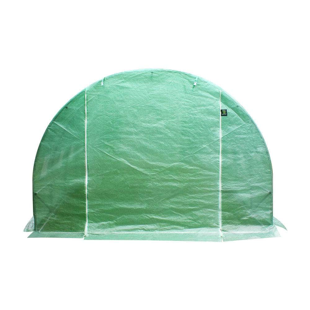Gardeners' Dream: A 6x3m Walk-in Greenhouse Haven