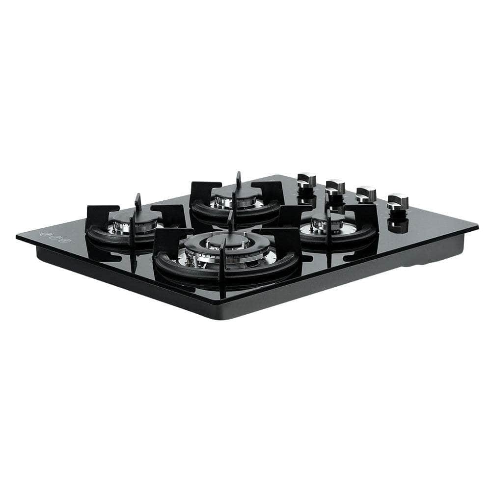 Gas Cooktop 60Cm Stove Hob Black