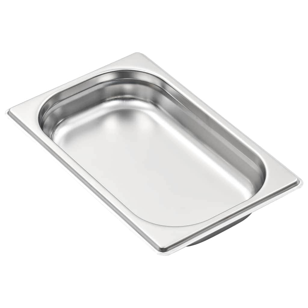 Gastronorm Containers 12 pcs GN 1/4 40 mm Stainless Steel