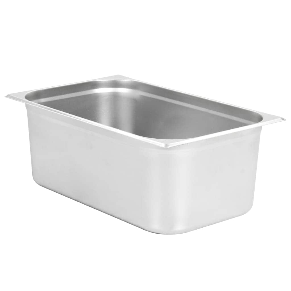 Gastronorm Containers 2 pcs GN 1/1 200 mm Stainless Steel
