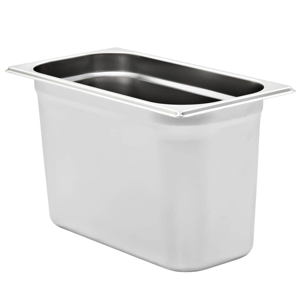 Gastronorm Containers 4 pcs GN 1/3 200 mm Stainless Steel
