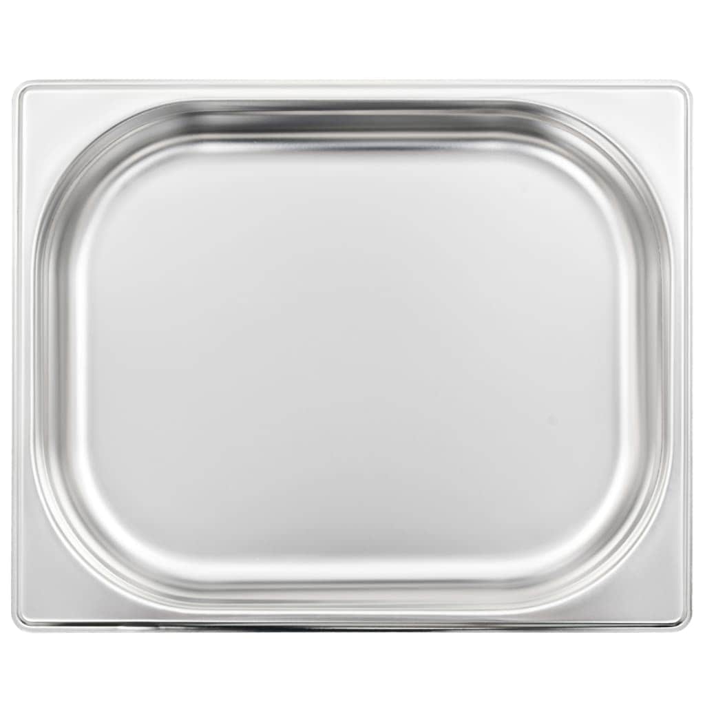 Gastronorm Containers 8 pcs GN 1/2 40 mm Stainless Steel