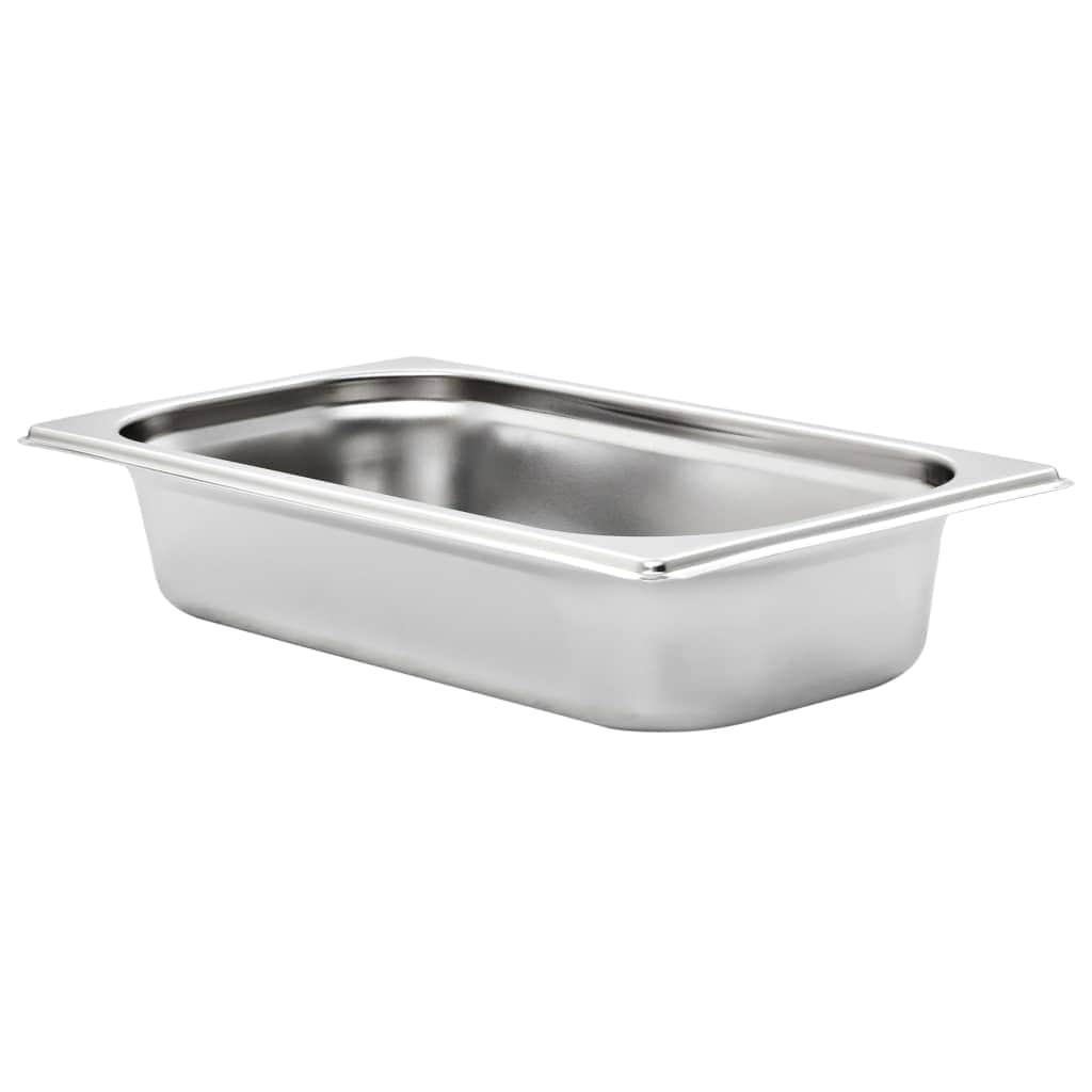 Gastronorm Containers 8 pcs GN 1/3 65 mm Stainless Steel