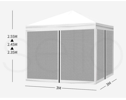 Gazebo 3x3 Marquee Pop Up White