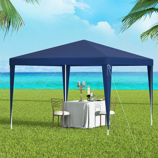 Gazebo 3x3m Wedding Party Marquee Tent Outdoor Event Camping Canopy, Canopies & Gazebos - photo 7