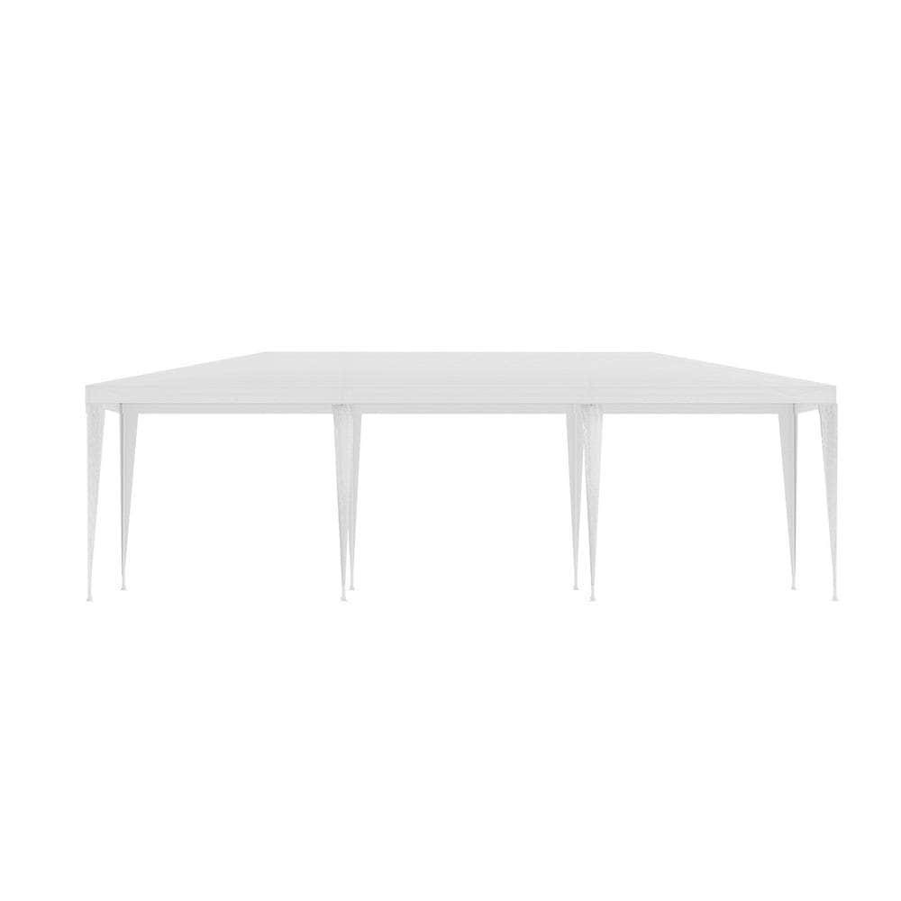 Gazebo 3x9 Wedding Party Marquee Tent Outdoor Event Camping Shade White