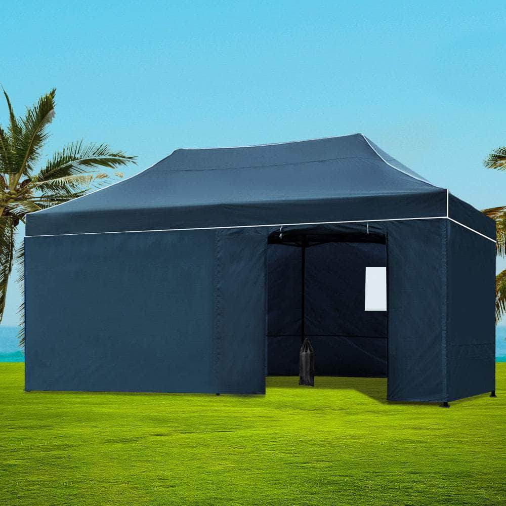 Gazebo Pop Up Marquee 3x4.5 Outdoor Tent Folding Wedding Gazebos