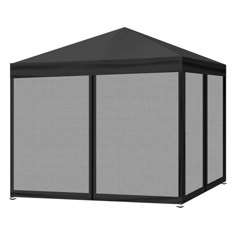 Gazebo Pop Up Marquee Outdoor Black