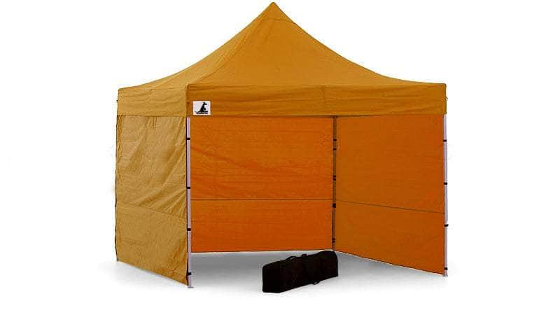 Gazebo Tent Marquee 3x3 PopUp Outdoor - Orange | Orange colour