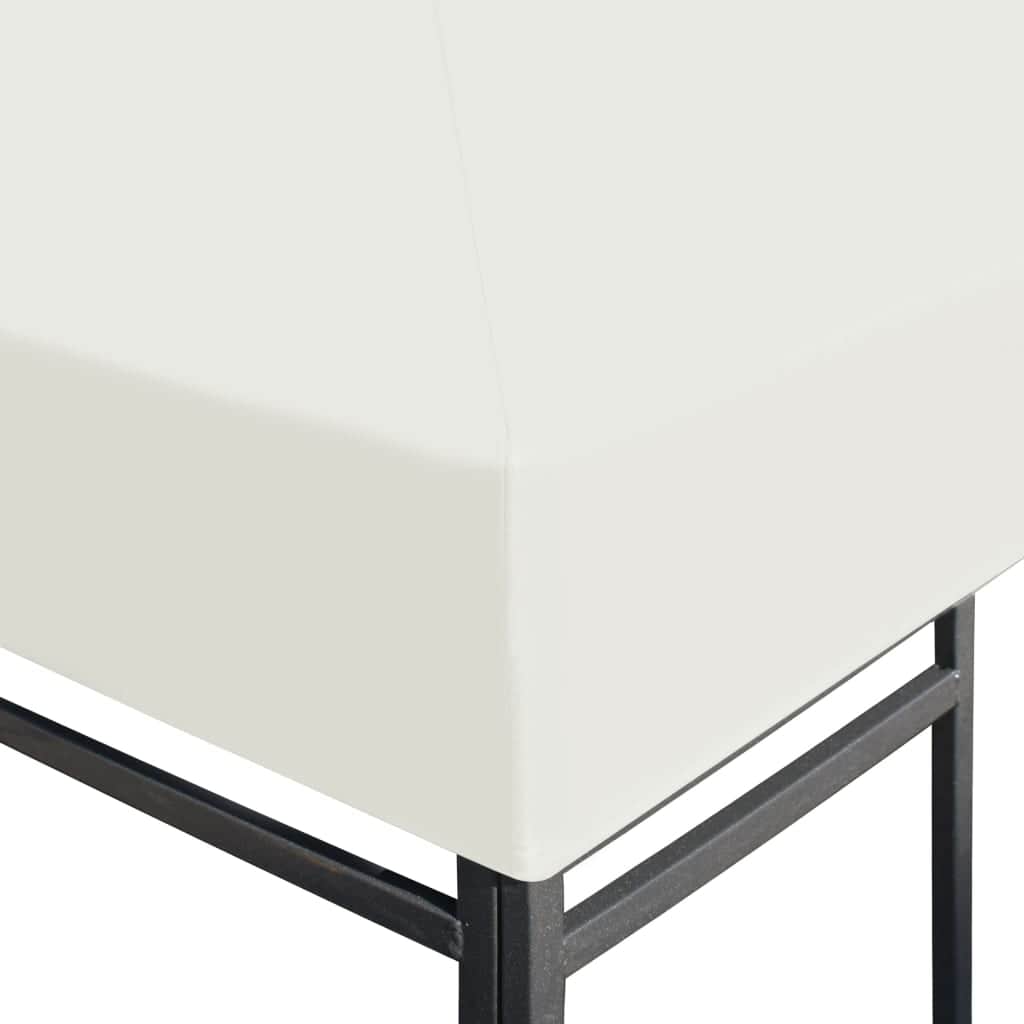 Gazebo Top Cover Cream White