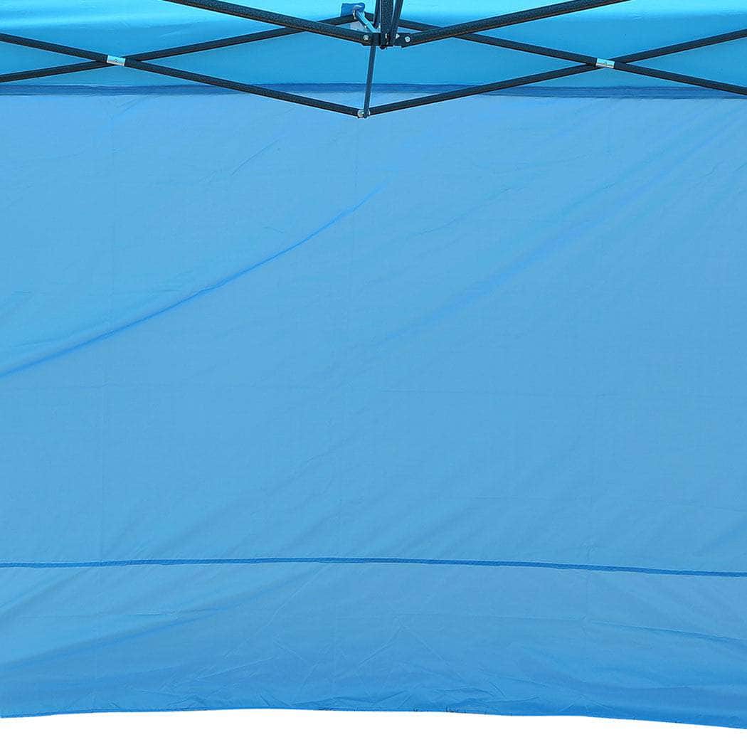 Gazebo Walls 3x1.9 Outdoor Blue