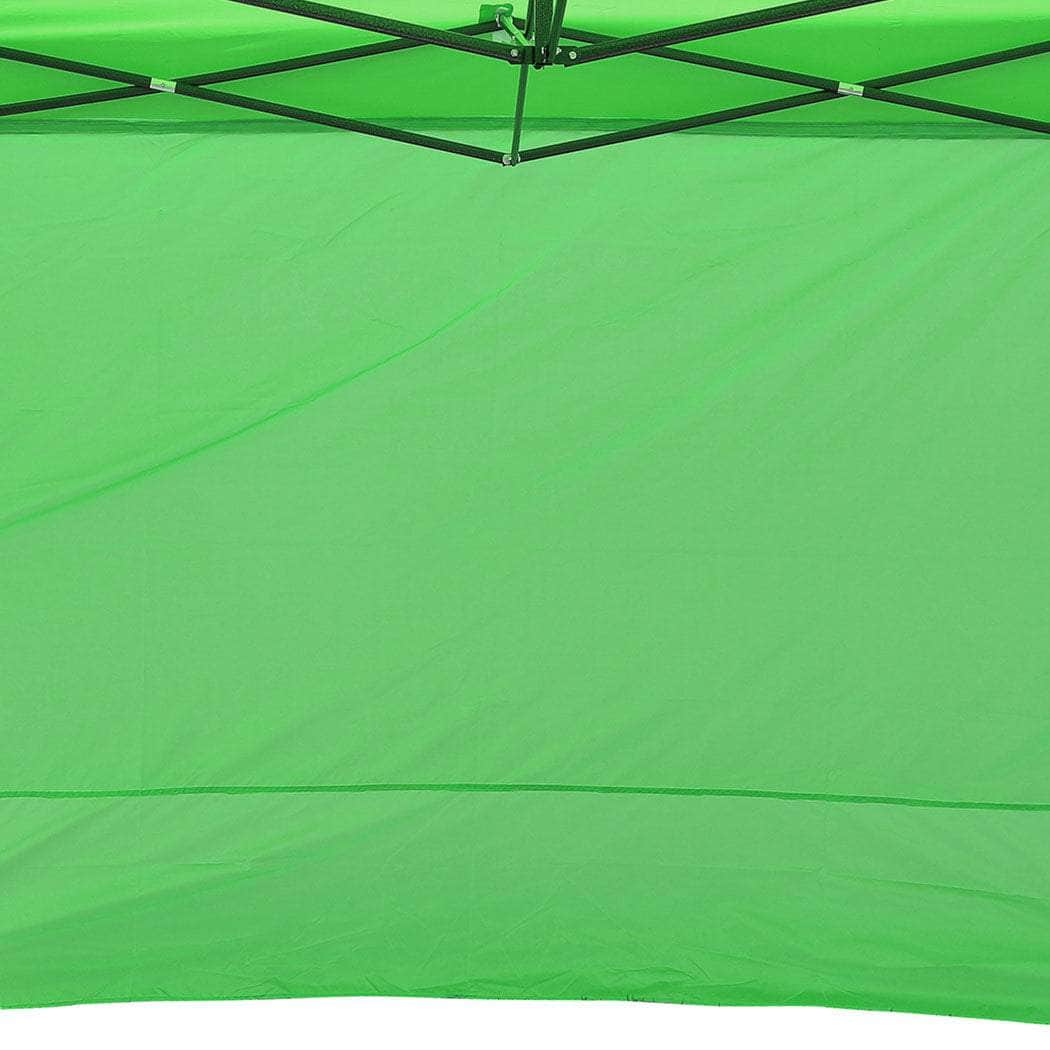 Gazebo Walls 3x1.9 Outdoor Green