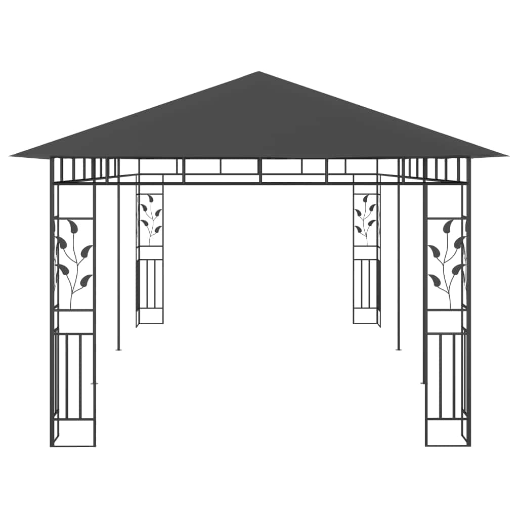 Gazebo with Mosquito Net Anthracite