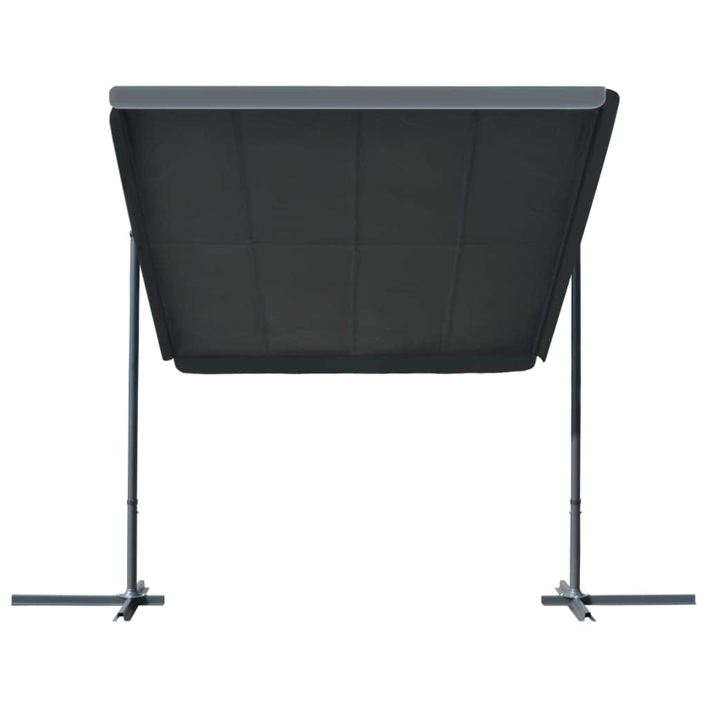 Gazebo with Tiltable Retractable Roof  Anthracite