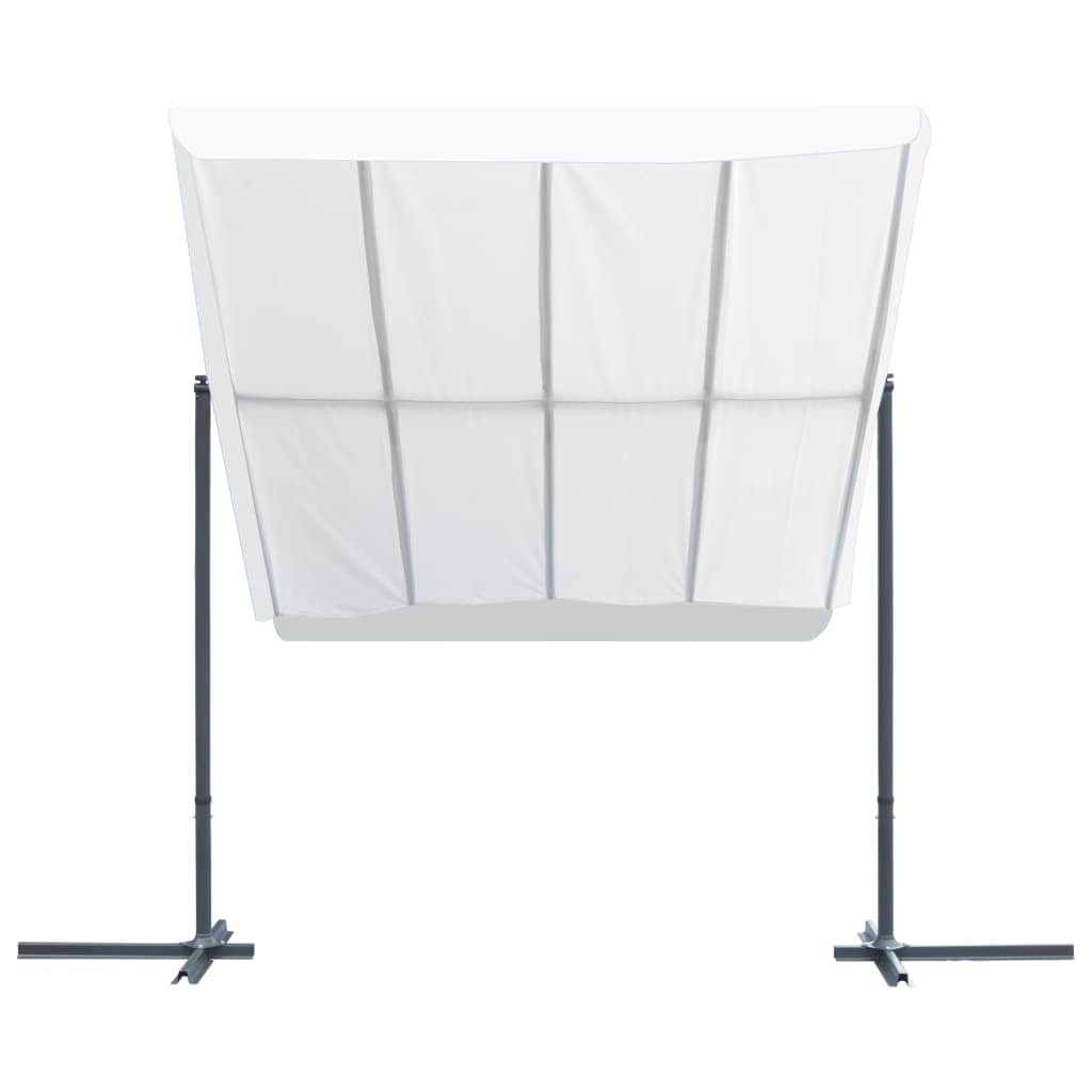 Gazebo with Tiltable Sliding Roof  Cream