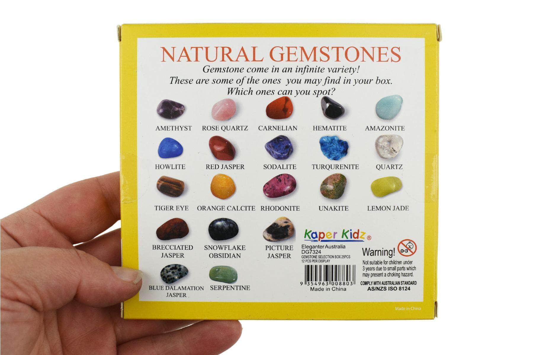 Gemstone selection box 25pcs
