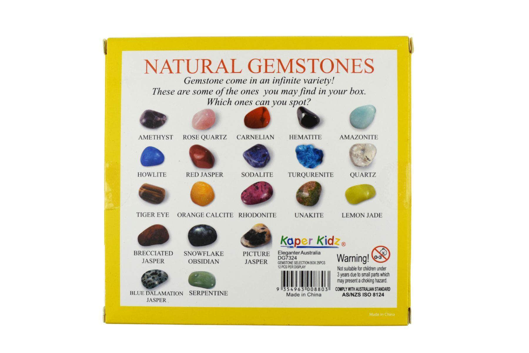 Gemstone selection box 25pcs