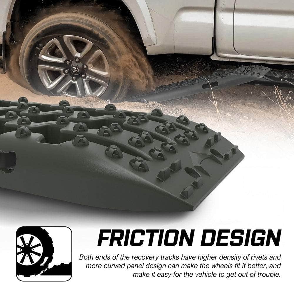 Gen3.0 Olive Offroad Vehicle 4X4 Recovery Tracks Boards (4Pcs)