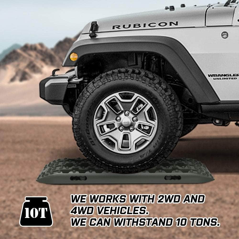 Gen3.0 Olive Offroad Vehicle 4X4 Recovery Tracks Boards (4Pcs)